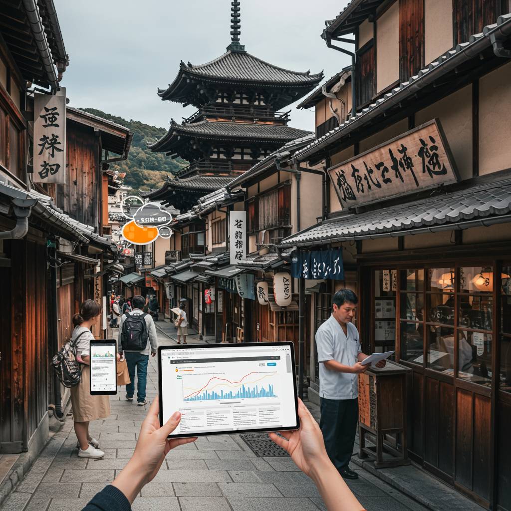 京都観光客を取り込む！地元店舗のSEO攻略法